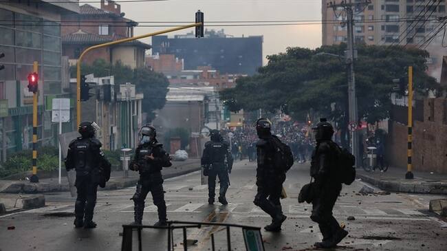 En Sigue La W se habló sobre la ausencia del defensor Carlos Camargo en el Puesto de Mando Unificado durante manifestaciones. . Foto: Colprensa - Camila Díaz