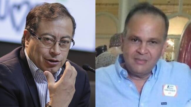 Gustavo Petro publicó la que sería la interceptación hecha a José Guillermo "Ñeñe" Hernández, en la que se habla sobre su campaña presidencial. Foto: Colprensa