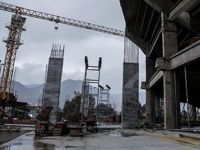 Obras en el Coliseo El Campín. Foto: Colprensa