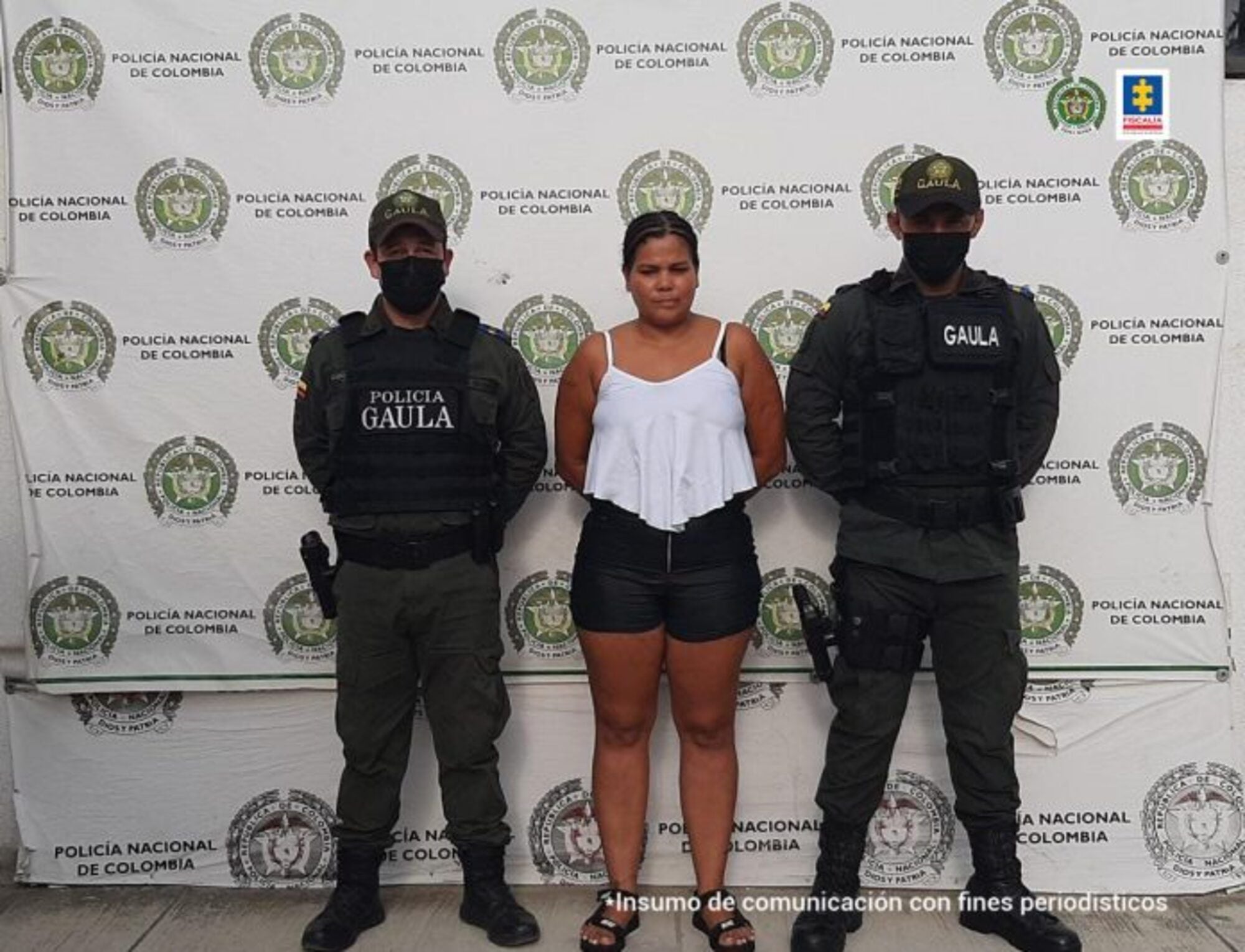 Alias ‘La Niña’. Foto: Fiscalía General de la Nación