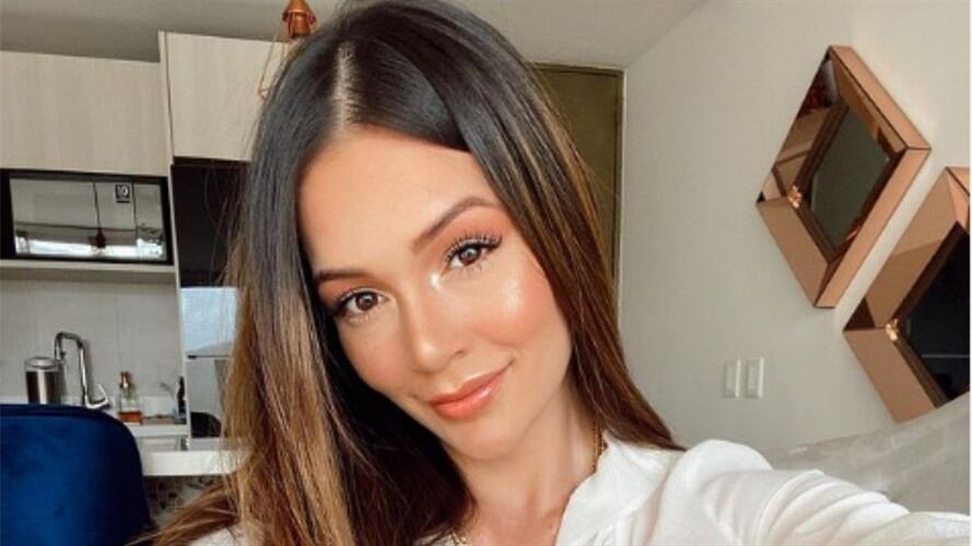 Lina Tejeiro y su sensual video en toalla. Foto: Instagram: @linatejeiro