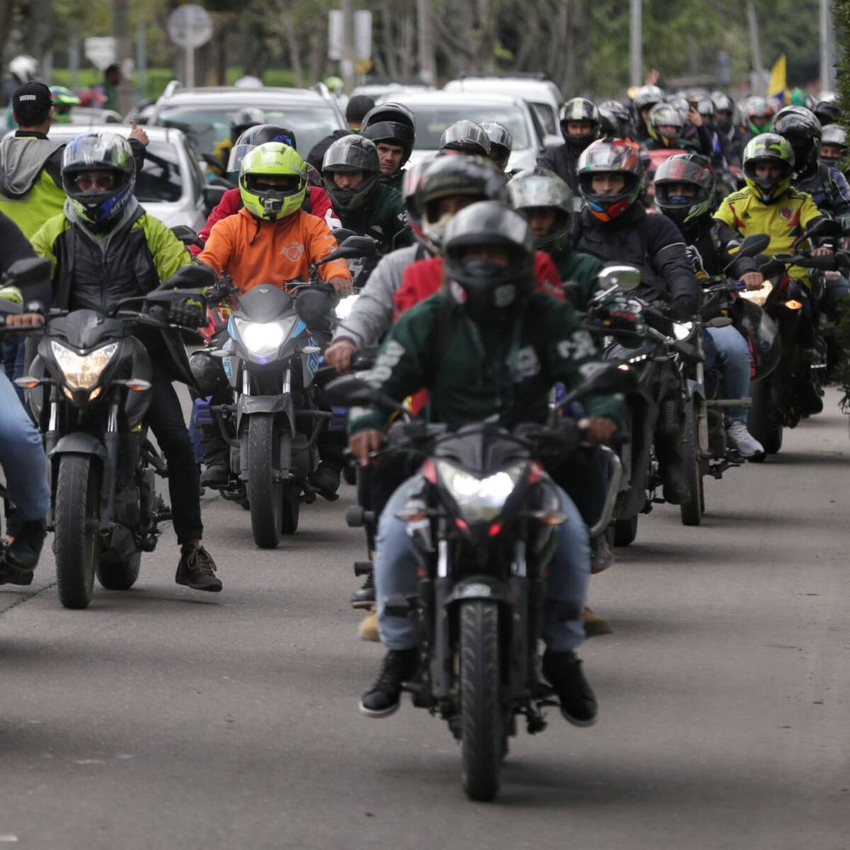 Protestas HOY en Bogotá de motociclistas por posible pico y placa: vías afectadas