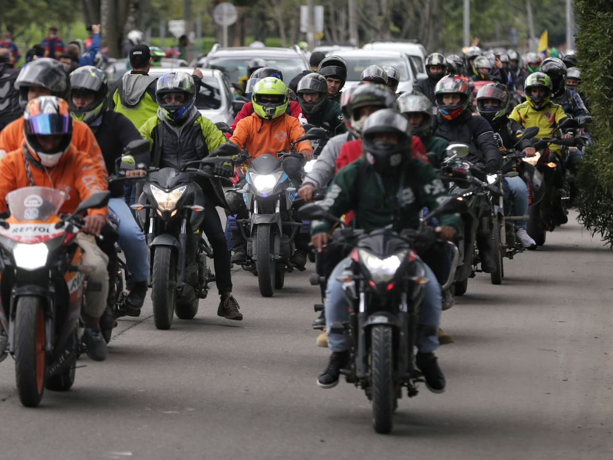 Protestas HOY en Bogotá de motociclistas por posible pico y placa: vías afectadas