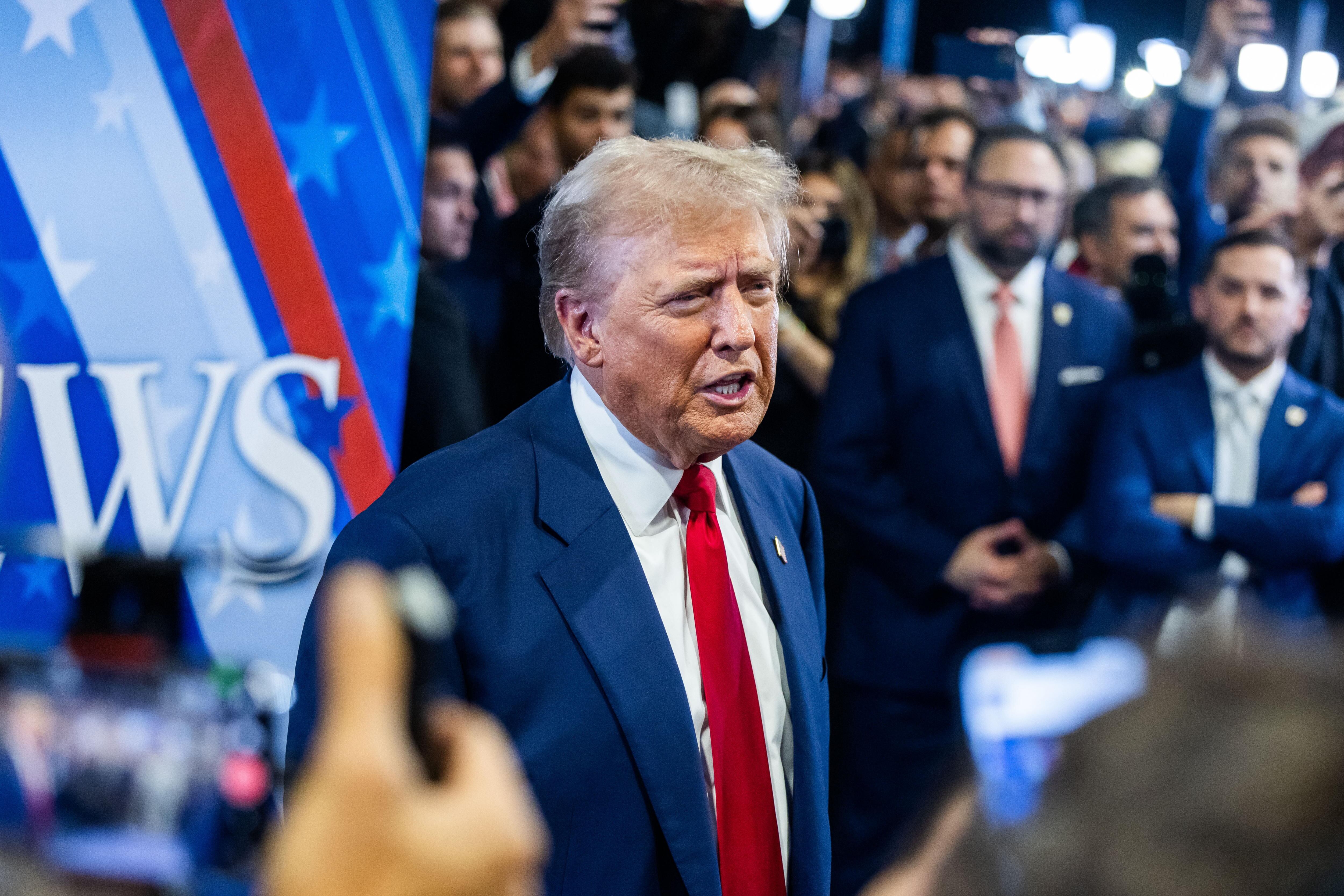 Donald Trump. I Foto: EFE/EPA/JIM LO SCALZO.