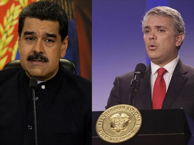 Colombia exige a Maduro respeto a Duque y niega que quiera iniciar una guerra. Foto: Getty y Colprensa