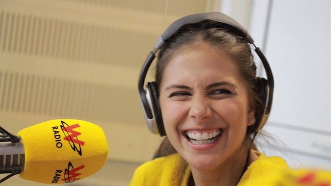 Greicy Rendón en La W. Foto: La WCon Vicky Dávila