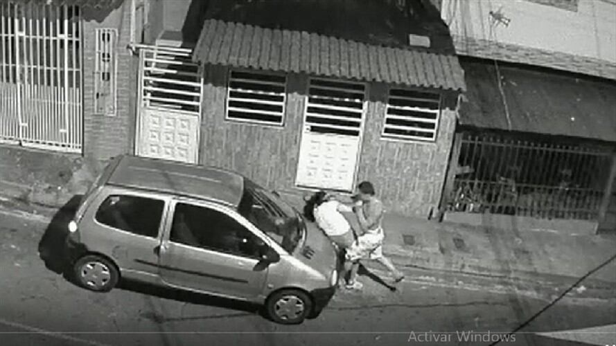 Agresion floridablanca . Foto: Tomada del video.