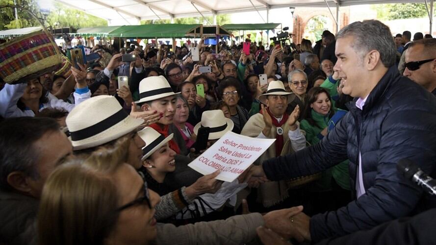 Celebración del día del campesino. Foto: Presidencia