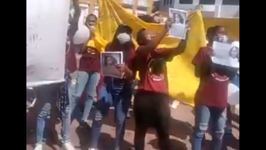 Alexandrith Sarmiento Arroyo, de 15 años, fue vista por última vez el pasado 19 de marzo en Punta Canoa. Foto: Captura de video / Antonio Canchila