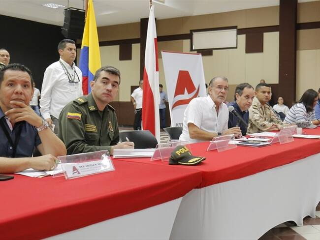Se analizaron las condiciones de seguridad y las medidas de protección integral para los líderes sociales del Atlántico. Foto: Gobernación del Atlántico