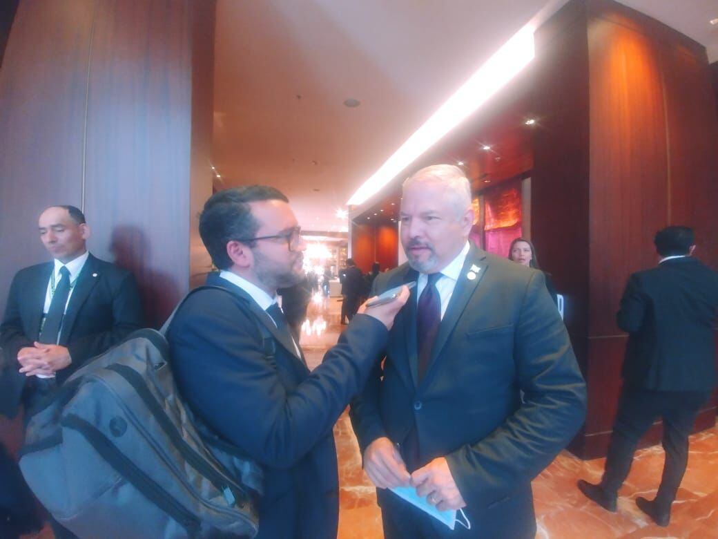 Ministro de Relaciones Exteriores de Honduras, Eduardo Enrique Reina. Foto: cortesía.