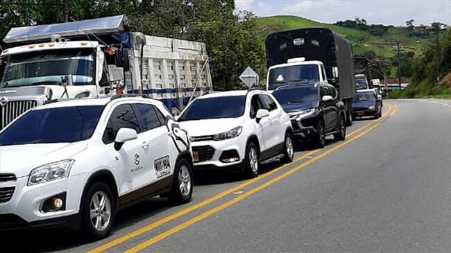Las comunidades salieron a varios puntos de la vía Panamericana, entre ellos Pescador, La María y El Descanso. Foto: Cortesía Pedro Ceballos