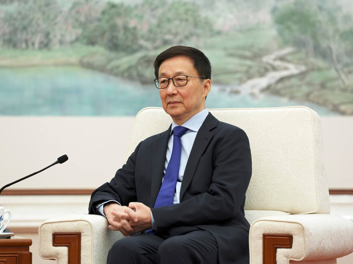 El vicepresidente de China se reunió en Washington con representantes empresariales y Elon Musk