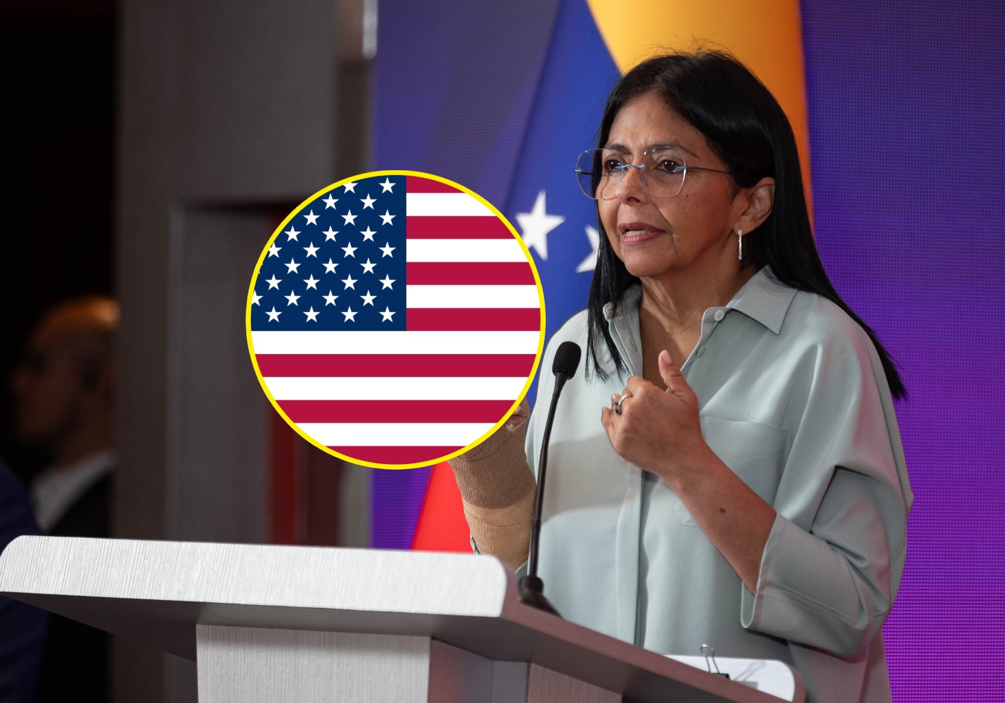 El Gobierno de Maduro afirmó que Estados Unidos busca convertir a Venezuela en su estado 51. Foto: EFE.