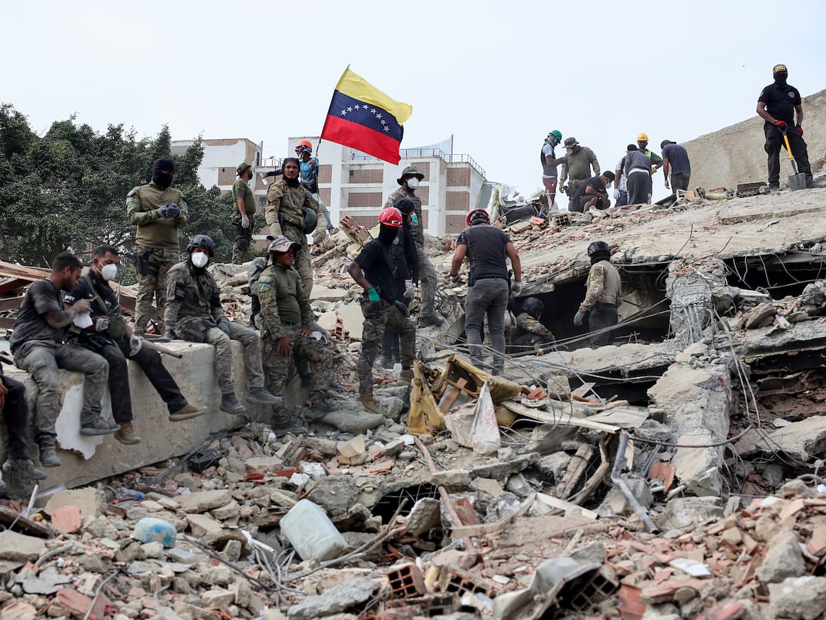 El balance de muertos por el doble terremoto en Venezuela asciende a 4.561