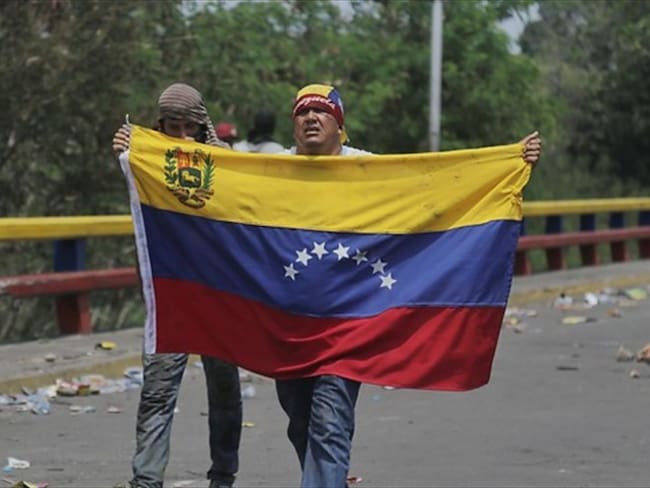 Migrantes venezolanos. Foto: Colprensa
