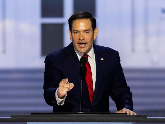 Senador de Estados Unidos, Marco Rubio. Foto: EFE/EPA/JIM LO SCALZO