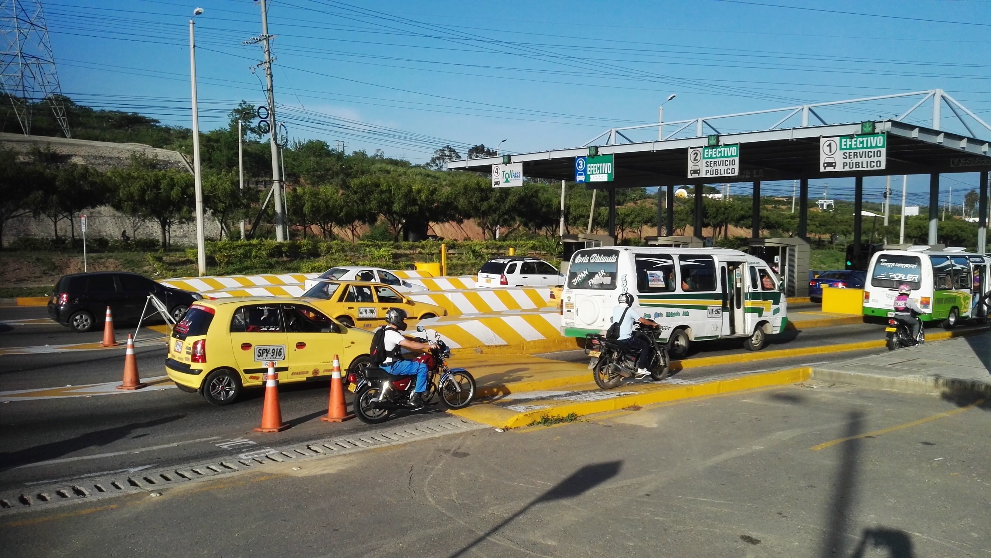 davPeaje La Parada en Villa del Rosario, frontera de Norte de Santander con Venezuela. Foto: cortesía.
