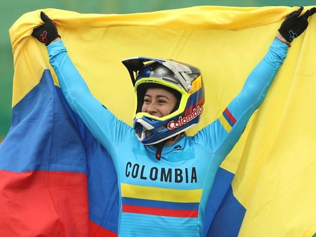 Mariana Pajón es una de las cartas más fuertes de Colombia para obtener medalla de oro en los Juegos Olímpicos de Tokio 2020. Foto: Getty Images/ Patrick Smith