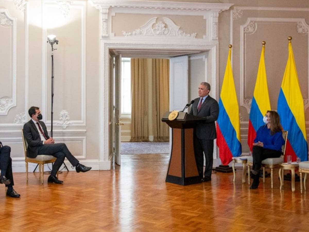 Duque dice que EE.UU. también está buscando estabilizar sus finanzas como lo hace Colombia