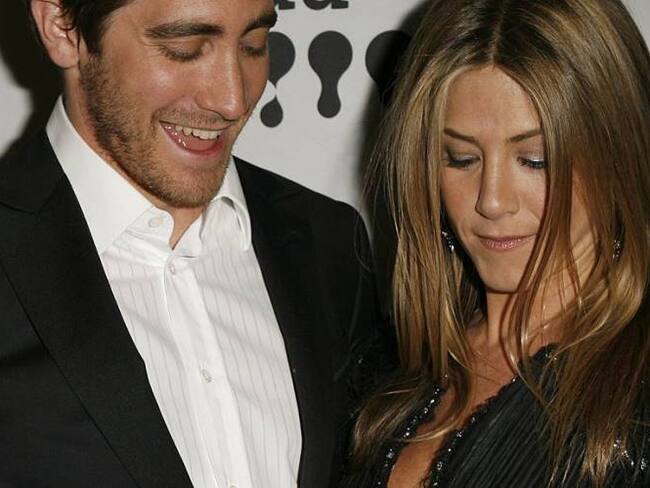 Jake Gyllenhaal con Jenifer Aniston. Créditos: Getty Images