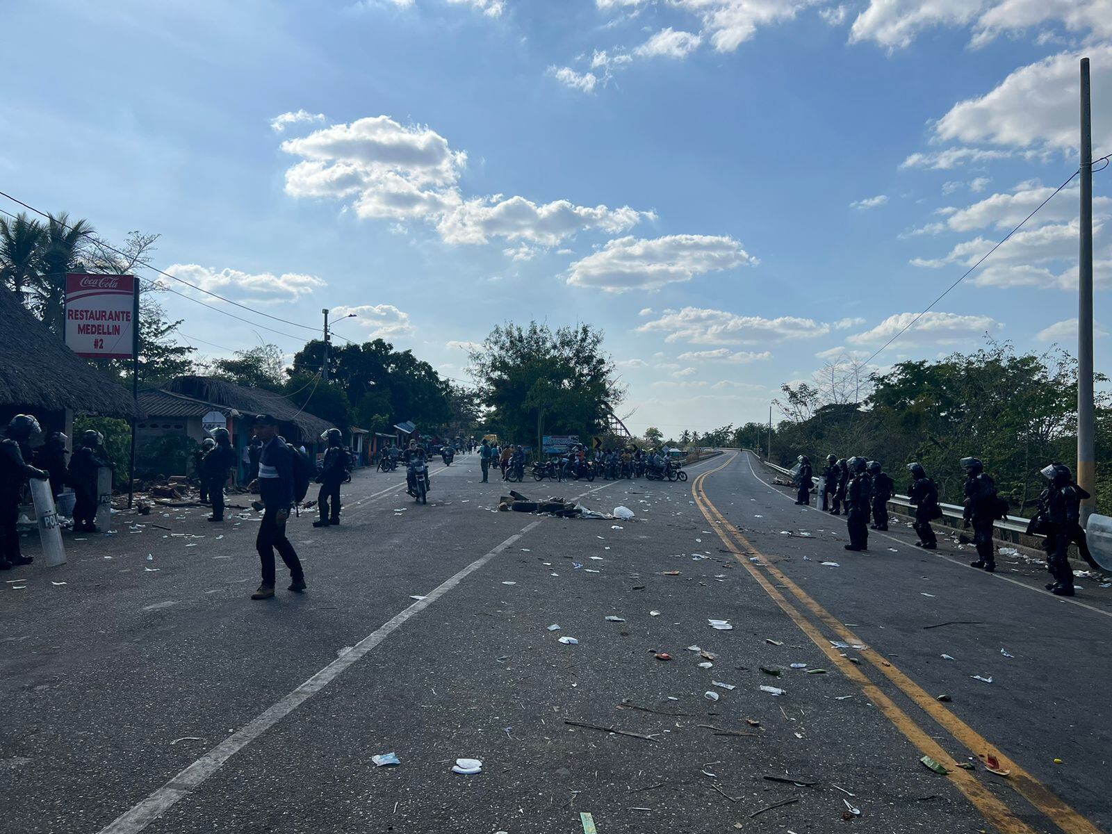 Puente San Jorge, La Apartada, Córdoba. Foto: Policía Nacional.