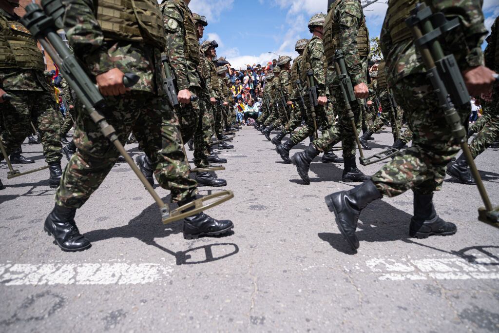 Ejército Nacional. Foto: Wendy P. Romero / Long visual Press / Universal Images Group via Getty Images