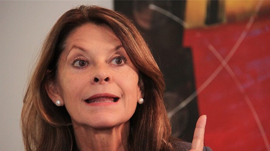 Vicepresidenta de Colombia, Marta Lucía Ramírez. Foto: Colprensa - Álvaro Tavera