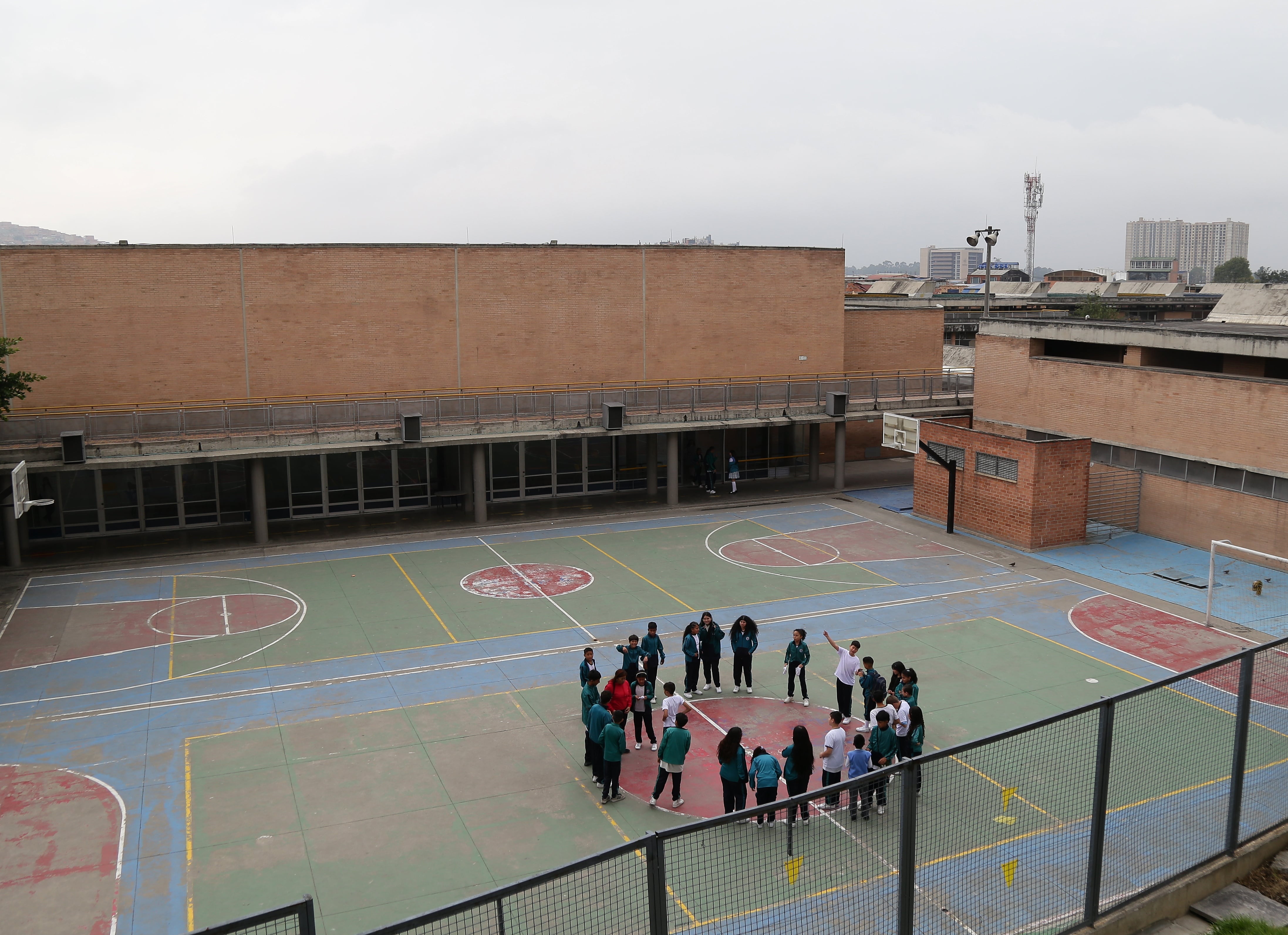 Colegio distrital en Bogotá imagen de referencia. Foto: Colprensa.