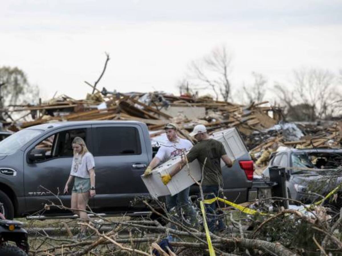 Biden declara emergencia en Misisipi debido a tornados y envía ayudas federales
