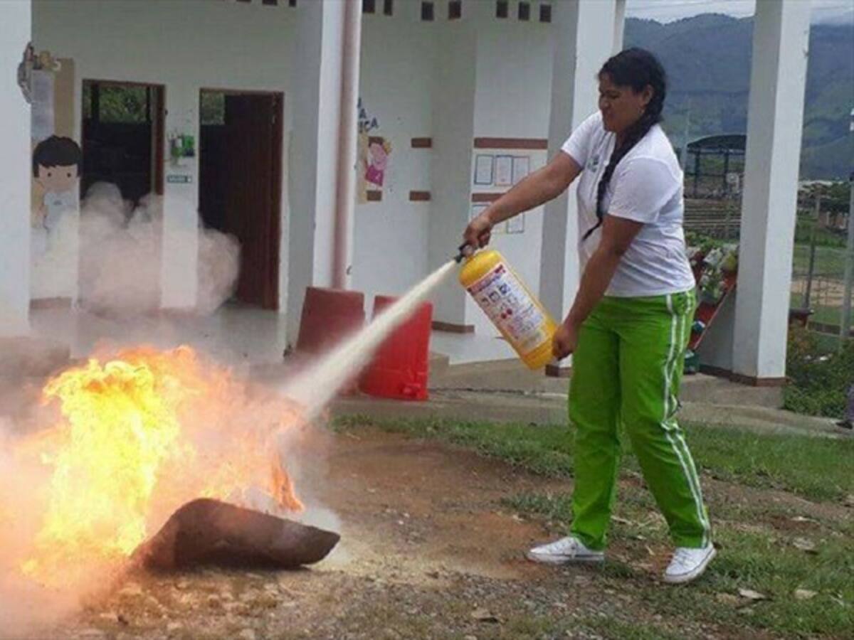 En Marmato, Caldas, quieren reducir los incendios forestales