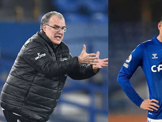 Marcelo Bielsa contó como neutralizó a James Rodríguez. Foto: Peter Powell - Pool/Getty Images