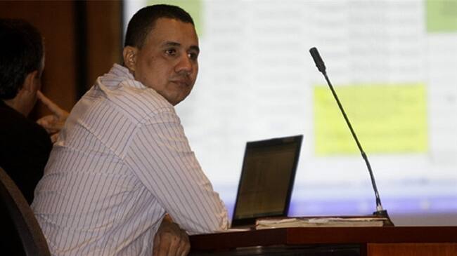 El exjefe paramilitar ratifica los señalamientos de Mancuso a organismos del Estado sobre su complicidad con los grupos de autodefensas en Colombia.. Foto: Colprensa