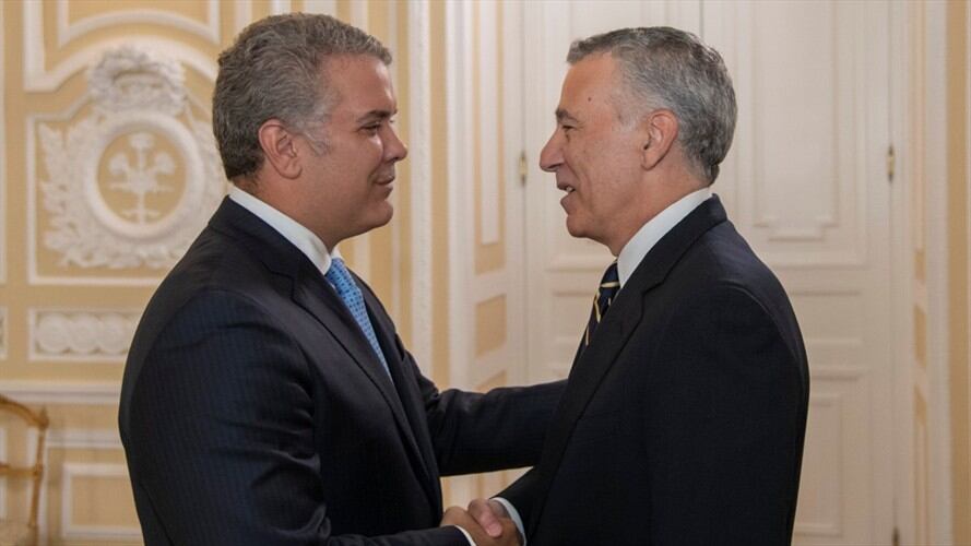 Duque y embajador de EE.UU conversaron sobre el TIAR contra Venezuela . Foto: Getty Images