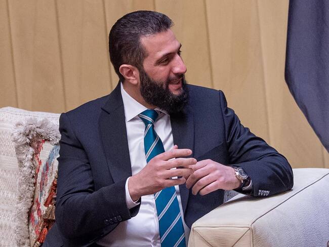 Ahmed al Sharaa FOTO: EFE/EPA/BANDAR ALJALOUD