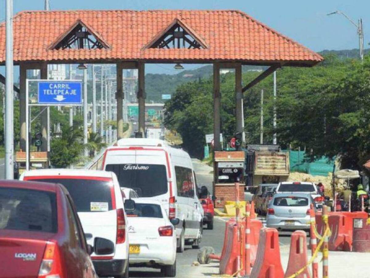 No se hará cobro del peaje Papiros en Puerto Colombia mientras se buscan acuerdos