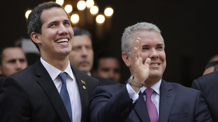 Presidente Duque y Juan Guaidó se reunirán este domingo en la Casa de Nariño. Foto: Colprensa