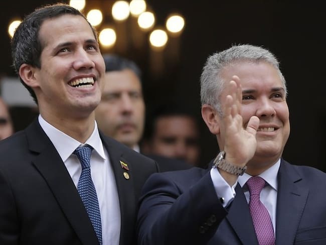 Presidente Duque y Juan Guaidó se reunirán este domingo en la Casa de Nariño. Foto: Colprensa