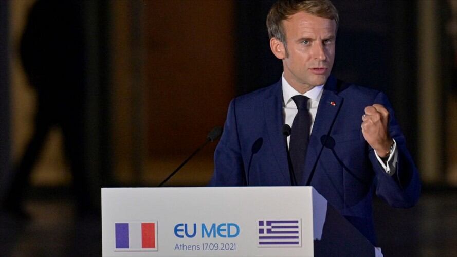 Macron y Biden hablarán sobre contratos de submarinos nucleares con Australia. Foto: (Photo by Milos Bicanski/Getty Images)