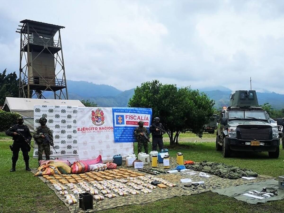 Operación militar dejó dos muertos y 10 capturados en el norte del Cauca