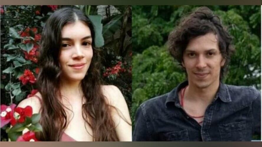 Los jóvenes son Ana María Ortiz y Leonardo Cortés oriundos de la ciudad de Cali. . Foto: Daniel Velazco