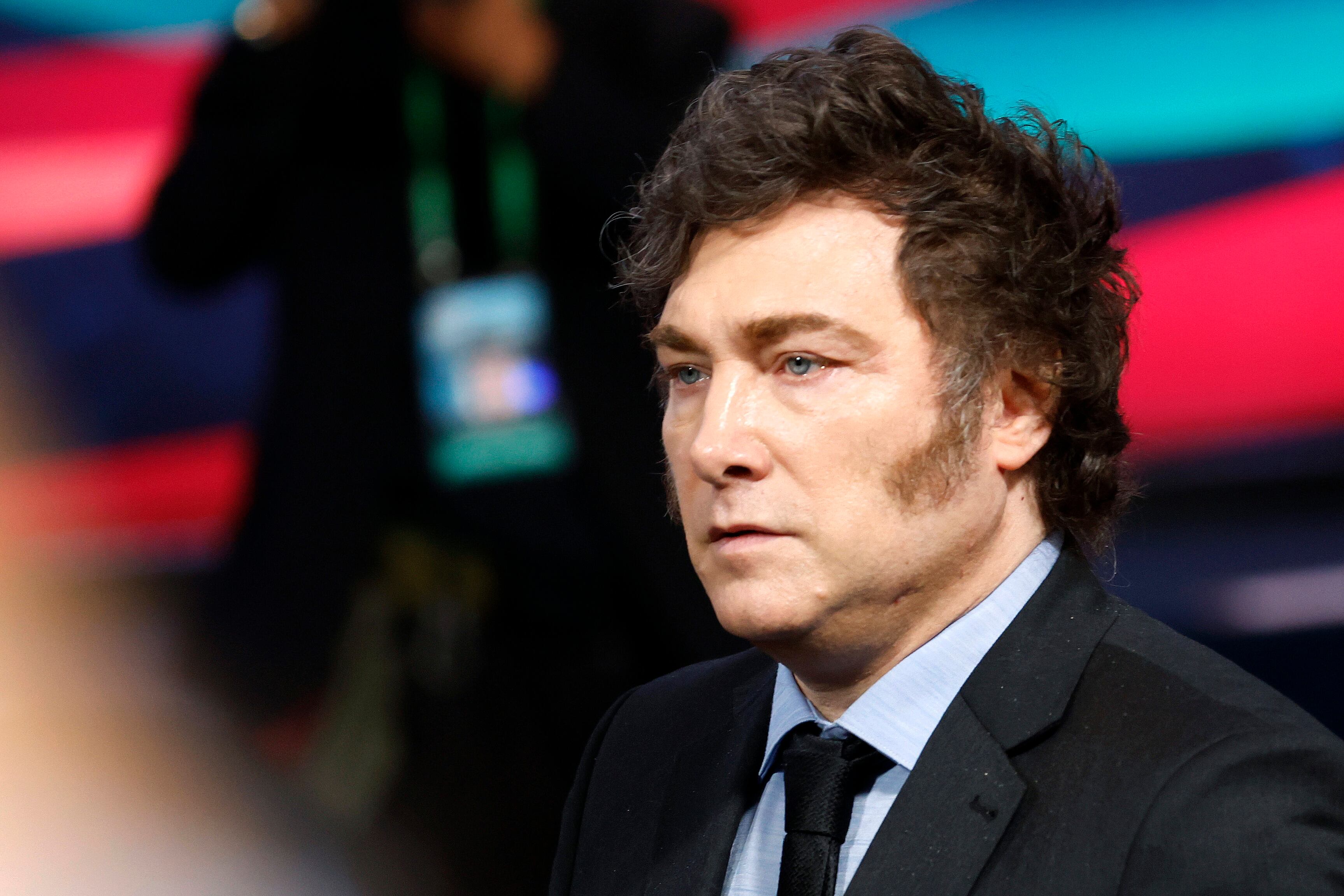 El presidente de Argentina Javier Milei, FOTO: . EFE/Antonio Lacerda