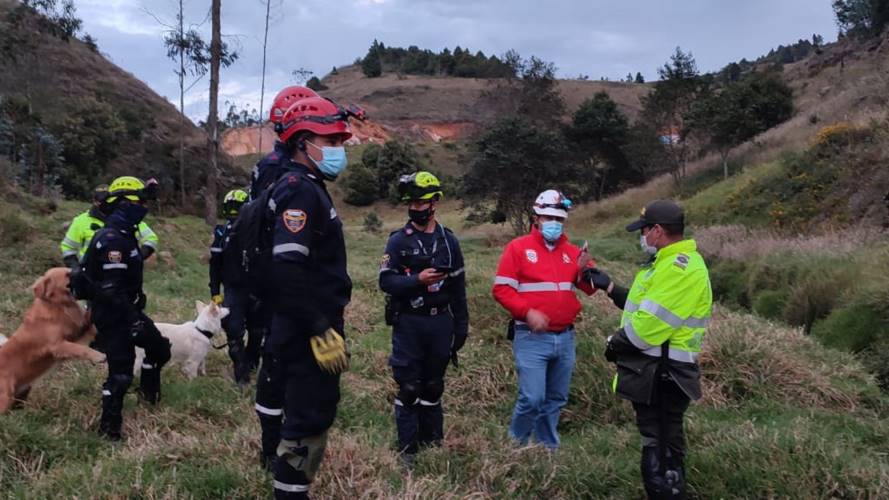 Las autoridades judiciales investigan la extraña muerte de Cristo Nonsoque Gutiérrez. Foto: Cuerpo de Bomberos de Tunja.