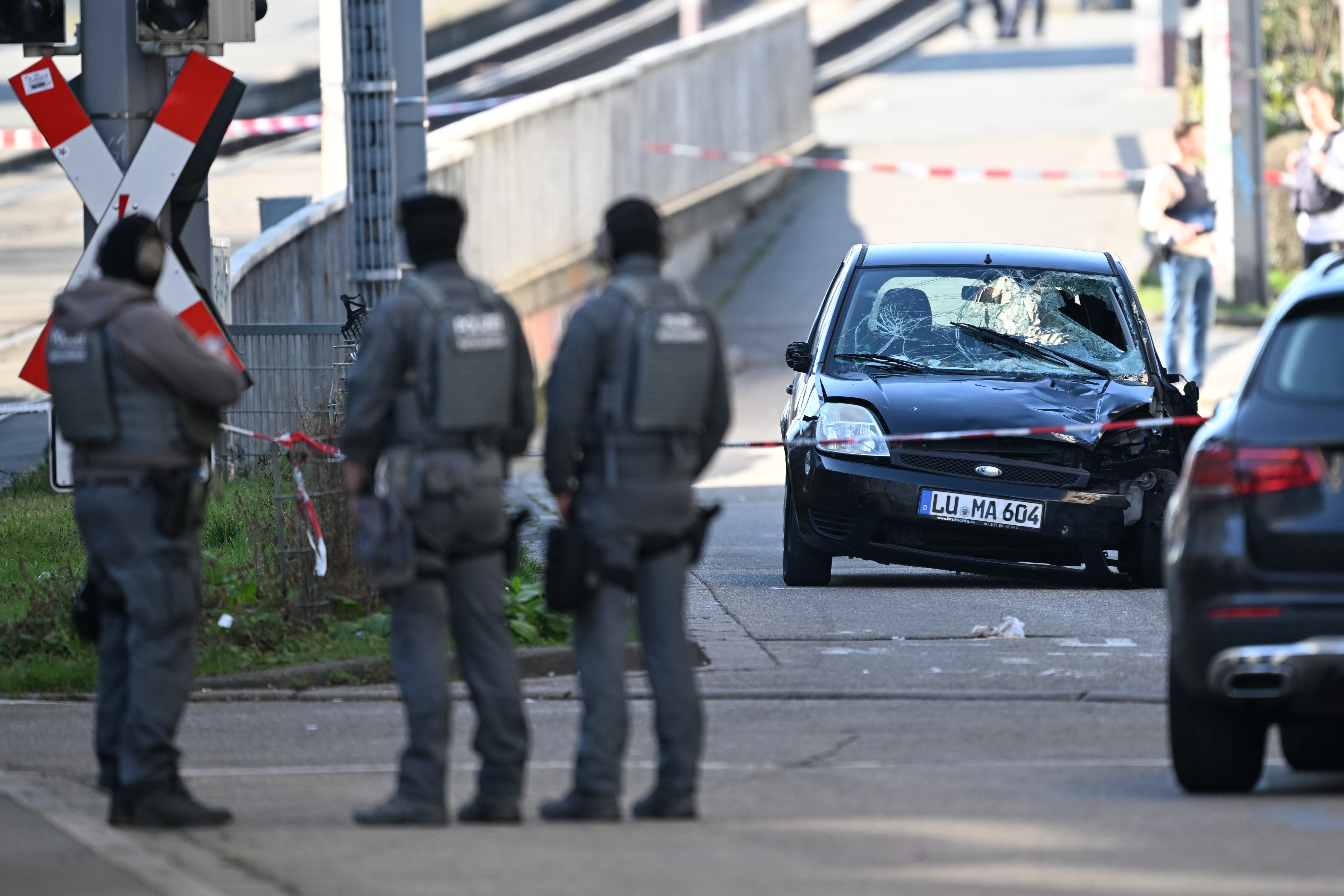 Imagen de atropello en Alemanía. FOTO: Florian Wiegand/Getty Images