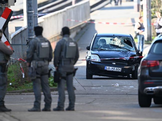 Imagen de atropello en Alemanía. FOTO: Florian Wiegand/Getty Images