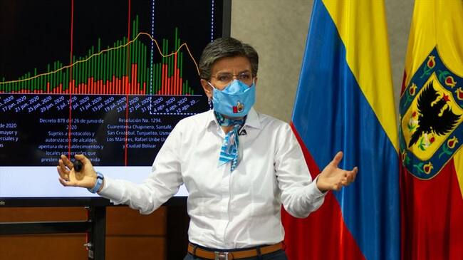 Claudia López arremete contra Enrique Peñalosa. Foto: Colprensa