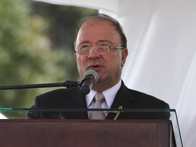 Luis Carlos Villegas, El ministro de Defensa. Foto: (Colprensa - Sofía Toscano)