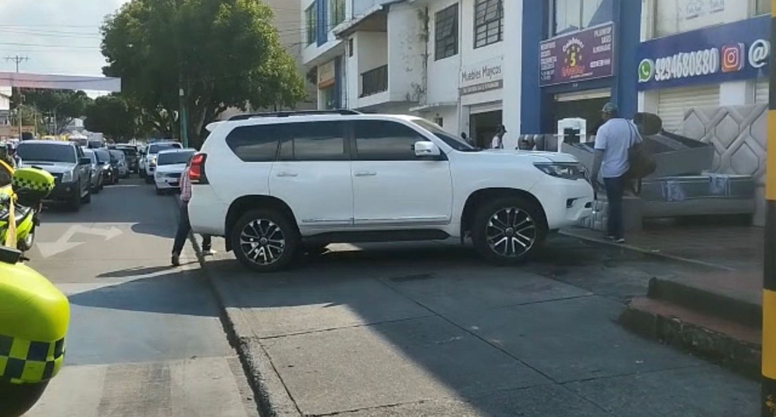 El hombre fallecido era un comerciante que se encontraba realizando algunas compras en la zona. Foto: Cortesía. 
