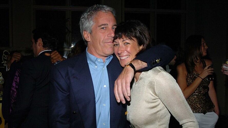 Jeffrey Epstein y Ghislaine Maxwell. Foto: Getty Images.