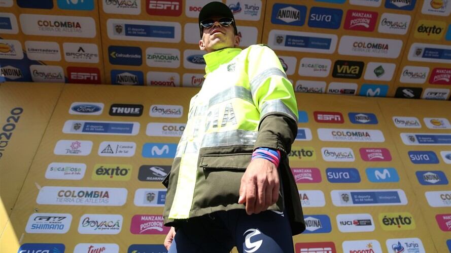 Rigoberto Urán ahora es policía. Foto: Getty Images